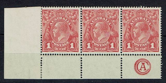 Image of Australia SG 21cM3 LMM British Commonwealth Stamp